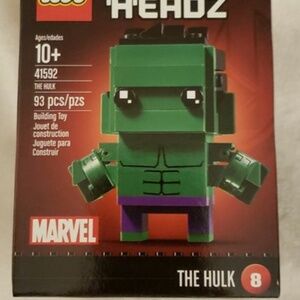 LEGO Marvel BRICK'H'EADZ "The Hulk" (41592) UNOPENED.